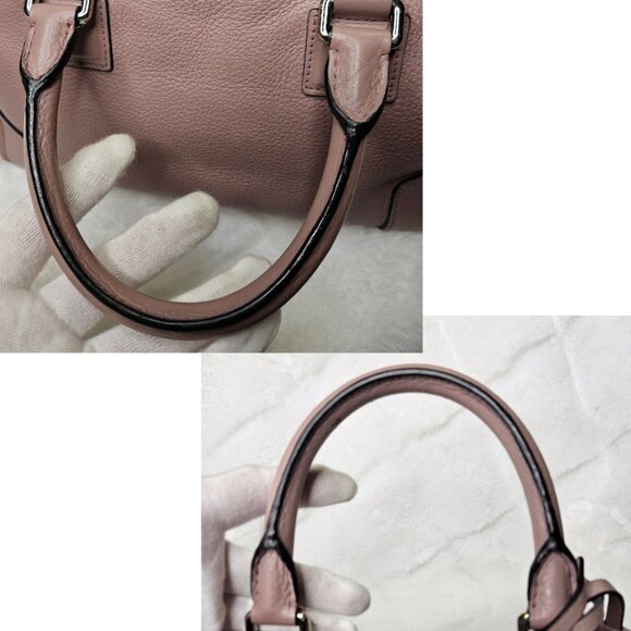 Authentic Loewe Calf Leather Amazona Bag in Mauve - Picture 9 of 16